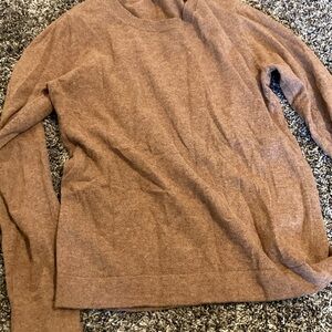 J. Crew women’s Tan Crewneck Sweater